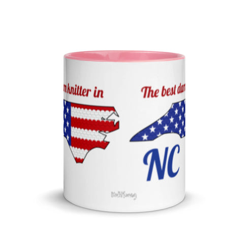 The Best Darn Knitter in NC mug